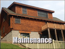  Van Wert, Ohio Log Home Maintenance